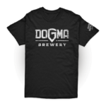 Majica Dogma Brewery | Crna beli logo