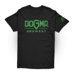 Majica Dogma Brewery | Crna zeleni logo