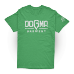 Majica Dogma Brewery | Zelena beli logo