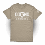Majica Dogma Brewery | Bež beli logo