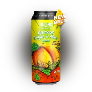 Apricot ginger & mint Sour - 500ml
