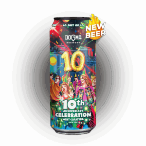 10TH ANNIVERSARY WEST COAST IPA - 500 ML